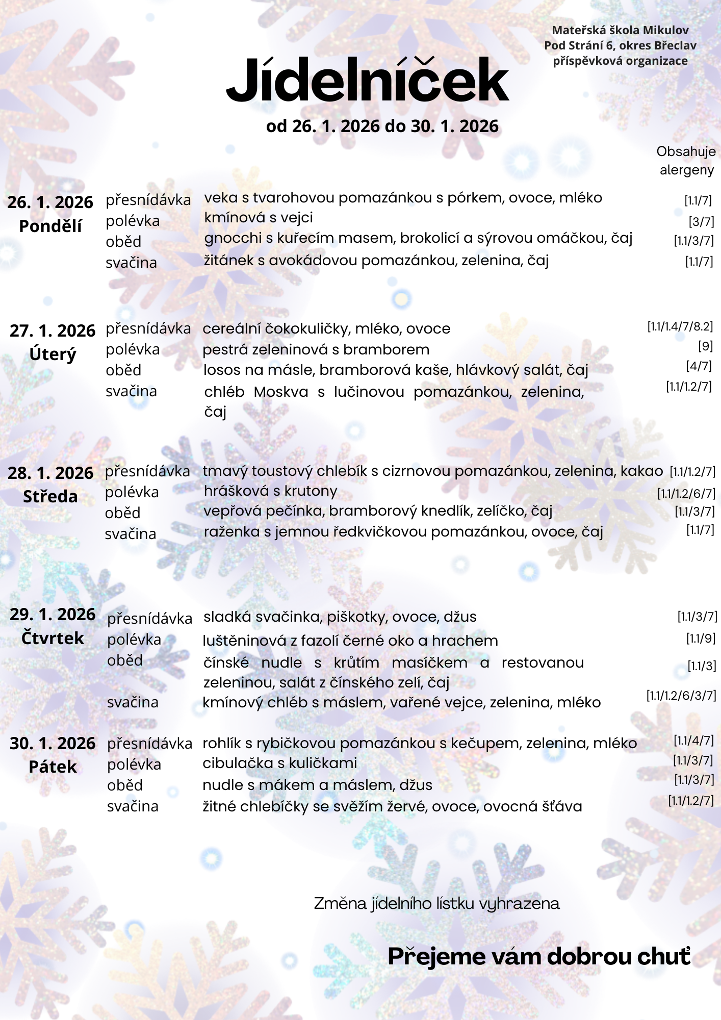 jidelnicekkonecledna